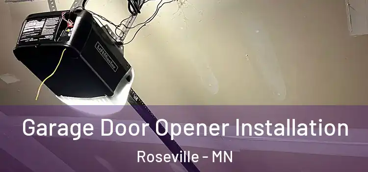  Garage Door Opener Installation Roseville - MN